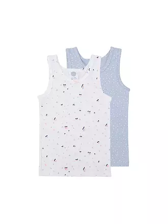 SANETTA | Mädchen Unterhemd 2er Pkg. white | 